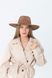 Капелюх федора з полями 9 см D.Hats з аксесуарами колір коричневий c_2760105747 фото 4