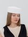 Капелюх таблетка з мереживом з вуалью D.Hats Білий 3015609006 фото 2