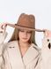 Капелюх федора з полями 9 см D.Hats з аксесуарами колір коричневий c_2760105747 фото 2