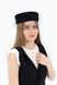 Шляпа таблетка с кружевом с вуалью D.Hats Черная 3015606361v фото 6