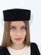 Шляпа таблетка с кружевом с вуалью D.Hats Черная 3015606361v фото 1