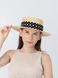 Солом'яний капелюх канотьє зі знімною стрічкою в горох D.Hats  c1006940657 фото 1