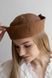 Панама матроса з атласною стрічкою літня D.Hats із натуральної бавовни коричнева 2548687278 фото 3