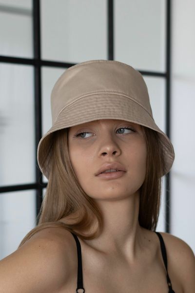 Панама літня джинсова D.Hats бежева 1637596983 фото