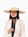 Капелюх канотьє з натуральної соломки D.Hats поля 12 см 3041932280 фото 7