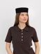 Шляпа таблетка коттоновая D.Hats цвет черный 2979559132 фото 7
