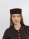 Шляпа таблетка с камушками D.Hats Коричневый 2979571053 фото 2