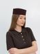 Шляпа таблетка с камушками D.Hats Коричневый 2979571053 фото 1