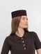 Шляпа таблетка с камушками D.Hats Коричневый 2979571053 фото 4