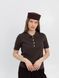 Шляпа таблетка с камушками D.Hats Коричневый 2979571053 фото 5