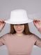 Капелюх фетровий канотьє D.Hats колір білий 2869628058 фото 3