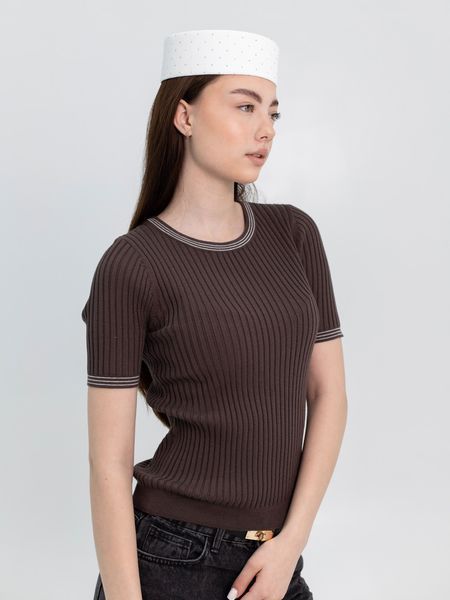 Капелюх таблетка з камінцями D.Hats Білий 2979572788 фото