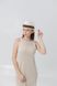 Плетений капелюх федора з коричневою стрічкою D.Hats білий 3109497921 фото 4