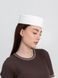 Капелюх таблетка з камінцями D.Hats Білий 2979572788 фото 4