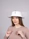 Капелюх фетровий канотьє з ланцюгом D.Hats колір білий 2869628252 фото 4
