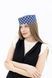 Капелюх таблетка котонова в горох D.Hats колір синій 3041921777 фото 4