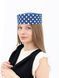 Капелюх таблетка котонова в горох D.Hats колір синій 3041921777 фото 2
