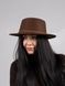 Капелюх жіночий канотьє D.Hats колір коричневий 2524727013 фото 6