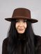 Капелюх жіночий канотьє D.Hats колір коричневий 2524727013 фото 1