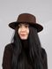 Капелюх жіночий канотьє D.Hats колір коричневий 2524727013 фото 3