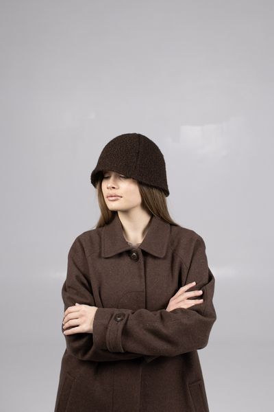 Панама клош D.Hats коричневого кольору 2868600507 фото