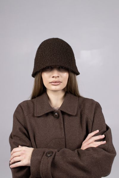 Панама клош D.Hats коричневого кольору 2868600507 фото