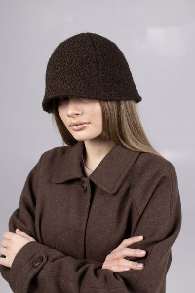 Панама клош D.Hats коричневого кольору 2868600507 фото