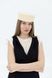 Шляпа таблетка коттоновая D.Hats светло бежевая 3041923379 фото 3