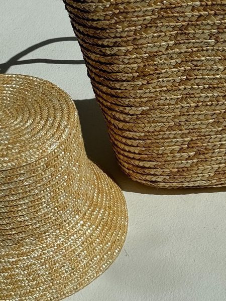 Комплект панама и сумка с натуральной соломки D.Hats 2301254796 фото