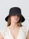 Капелюх панама літній з рафії D.Hats колір чорний 3114179035 фото 2