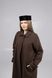 Капелюх таблетка Каракуль D.Hats чорного кольору 2868612469 фото 8